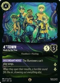 4*Town - Made by the Vine - Illumineer's Quest: The Great Hunny Rescue - Disney Lorcana card