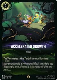 Accelerated Growth - Illumineer's Quest: The Great Hunny Rescue - Disney Lorcana card