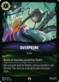 Overprune - Illumineer's Quest: The Great Hunny Rescue - Disney Lorcana card