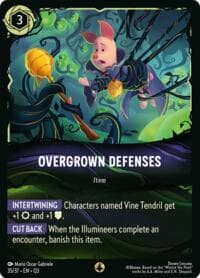 Overgrown Defenses - Illumineer's Quest: The Great Hunny Rescue - Disney Lorcana card