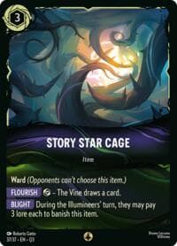 Story Star Cage - Illumineer's Quest: The Great Hunny Rescue - Disney Lorcana card