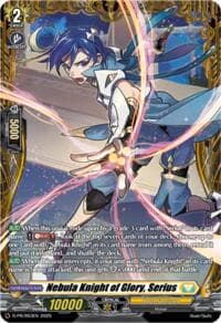Nebula Knight of Glory, Serius - D Promo Cards - Cardfight Vanguard card