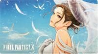 FINAL FANTASY X - YUNA Wedding Dress Playmat Foil Stamp Ver. - Square Enix Playmats - Playmats card