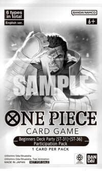Beginners Deck Party [ST-31] - [ST-36] Participation Pack - One Piece Promotion Cards - One Piece Card Game card