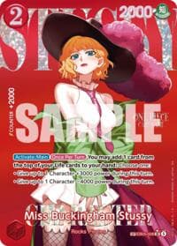 Miss Buckingham Stussy (SP) - Extra Booster: One Piece Heroines Edition Vol. 2 - One Piece Card Game card