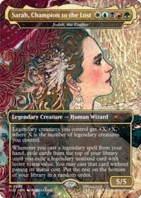 Sarah, Champion to the Lost - Jodah, the Unifier - Secret Lair Drop Series - Magic: The Gathering card