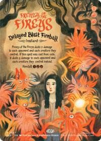 Frenzy of the Fireys - Delayed Blast Fireball - Secret Lair Drop Series - Magic: The Gathering card