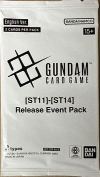 ST11-ST14 Release Event Pack - Gundam Promotional Cards - Gundam Card Game card