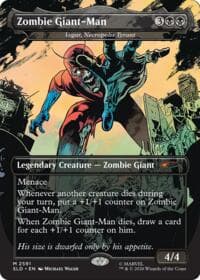 Zombie Giant-Man - Vogar, Necropolis Tyrant - Secret Lair Drop Series - Magic: The Gathering card