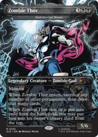 Zombie Thor - God-Eternal Bontu - Secret Lair Drop Series - Magic: The Gathering card