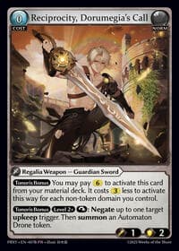 Reciprocity, Dorumegia's Call (007B) - Proxia's Vault - Grand Archive TCG card