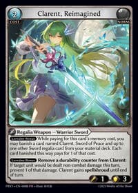 Clarent, Reimagined (008B) - Proxia's Vault - Grand Archive TCG card