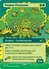 Timber Protector - Secret Lair Drop Series - Magic: The Gathering card