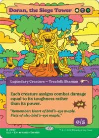 Doran, the Siege Tower - Secret Lair Drop Series - Magic: The Gathering card