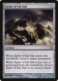 Spine of Ish Sah - Commander 2013 - Magic: The Gathering card