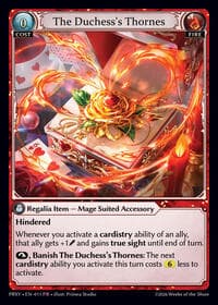 The Duchess's Thornes - Proxia's Vault - Grand Archive TCG card