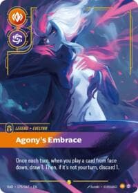 Evelynn, Agony's Embrace (Overnumbered) - Radiance - Riftbound: League of Legends Trading Card Game card