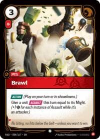 Brawl - Radiance - Riftbound: League of Legends Trading Card Game card