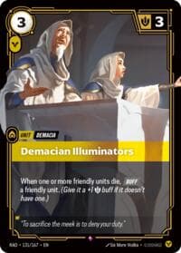 Demacian Illuminators - Radiance - Riftbound: League of Legends Trading Card Game card