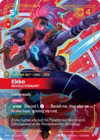 Ekko, Revolutionary (Alternate Art) - Radiance - Riftbound: League of Legends Trading Card Game card