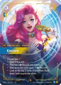Encore - Radiance - Riftbound: League of Legends Trading Card Game card