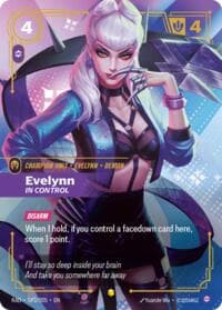 Evelynn, In Control (K/DA Special Art Card) - Radiance - Riftbound: League of Legends Trading Card Game card