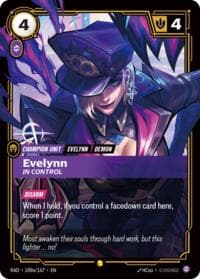 Evelynn, In Control (Alternate Art) - Radiance - Riftbound: League of Legends Trading Card Game card