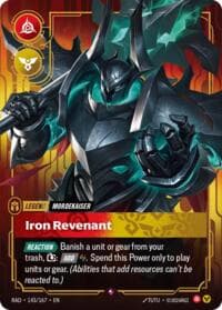 Mordekaiser, Iron Revenant - Radiance - Riftbound: League of Legends Trading Card Game card