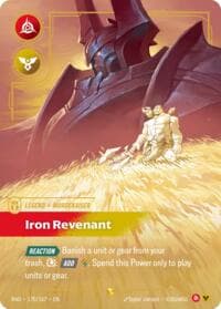 Mordekaiser, Iron Revenant (Overnumbered) - Radiance - Riftbound: League of Legends Trading Card Game card