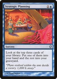 Strategic Planning - Commander 2013 - Magic: The Gathering card