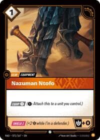 Nazuman Ntofo - Radiance - Riftbound: League of Legends Trading Card Game card