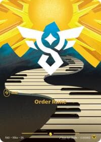 Order Rune (R06a) - Radiance - Riftbound: League of Legends Trading Card Game card