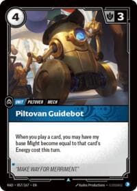 Piltovan Guidebot - Radiance - Riftbound: League of Legends Trading Card Game card