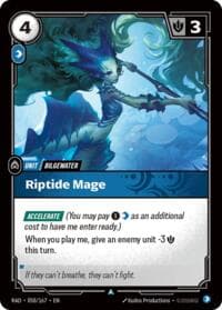 Riptide Mage - Radiance - Riftbound: League of Legends Trading Card Game card