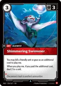 Shimmering Swimmer - Radiance - Riftbound: League of Legends Trading Card Game card