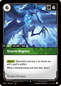 Storm Raptor - Radiance - Riftbound: League of Legends Trading Card Game card
