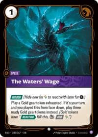 The Waters' Wage - Radiance - Riftbound: League of Legends Trading Card Game card