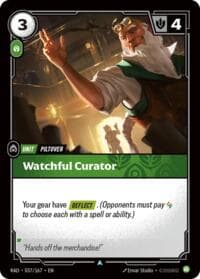 Watchful Curator - Radiance - Riftbound: League of Legends Trading Card Game card