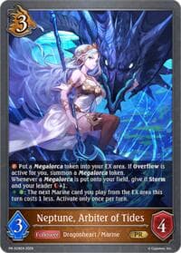 Neptune, Arbiter of Tides - PR-528 - Shadowverse: Evolve Promo Cards - Shadowverse: Evolve card