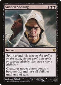 Sudden Spoiling - Commander 2013 - Magic: The Gathering card