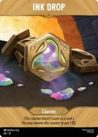 Ink Drop - Hyperia City - Disney Lorcana card