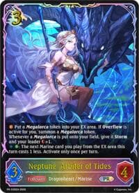 Neptune, Arbiter of Tides - PR-535 - Shadowverse: Evolve Promo Cards - Shadowverse: Evolve card