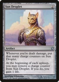 Sun Droplet - Commander 2013 - Magic: The Gathering card
