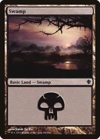 Swamp (346) - Commander 2013 - Magic: The Gathering card
