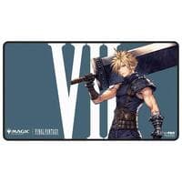 FINAL FANTASY Black Stitched Playmat for Magic: The Gathering - Cloud Ex-Soldier - Ultra Pro Playmats - Playmats card