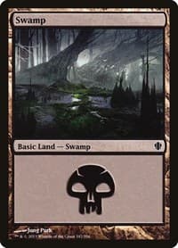 Swamp (347) - Commander 2013 - Magic: The Gathering card