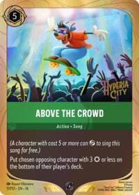 Above the Crowd - Disney Lorcana Promo Cards - Disney Lorcana card