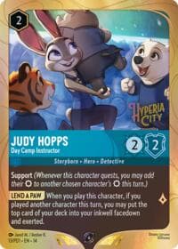 Judy Hopps - Day Camp Instructor - Disney Lorcana Promo Cards - Disney Lorcana card