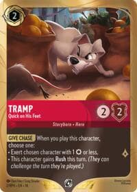 Tramp - Quick on His Feet - Disney Lorcana Promo Cards - Disney Lorcana card