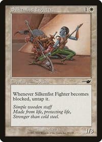 Silkenfist Fighter - Nemesis - Magic: The Gathering card